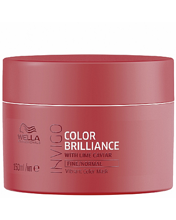 Wella INVIGO Color Brilliance - Маска-уход для защиты цвета нормальных и тонких волос 150 мл - hairs-russia.ru
